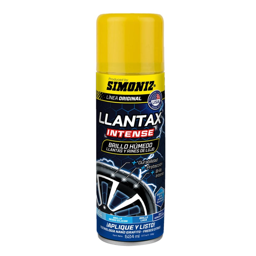 Simoniz Llantax Intense Brillo Humedo 524 Ml