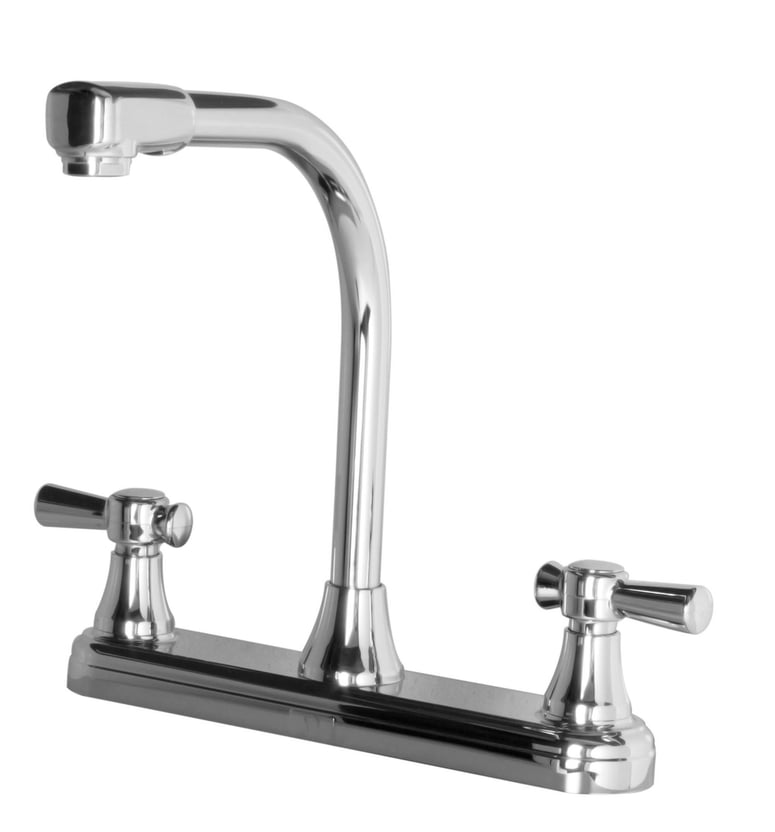 Grifería Lavaplatos Mezclador Toscana Palanca 8 Pulgadas Cobra Gricol