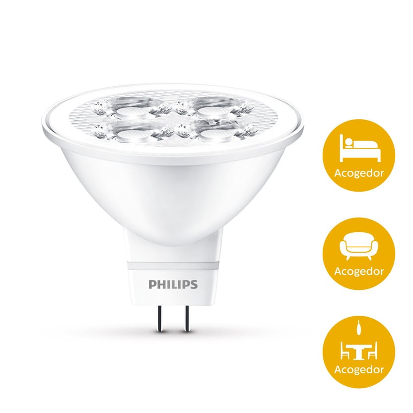 Reflector Led 5.5 W Essential Luz Amarilla