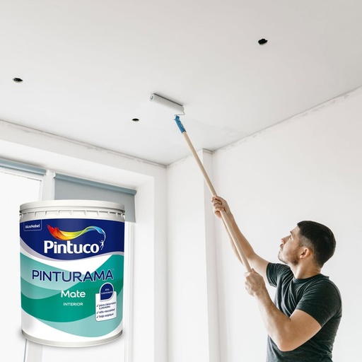 Pintura para Interior Tipo 3 Alto Poder Cubriente Blanco 1 Galón
