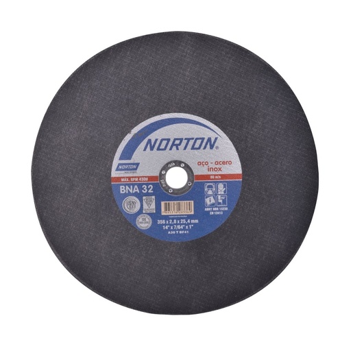 Disco Abrasivo Corte Metal 14x7/64 Pulgada 66252842900 Norton