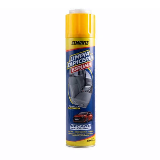 Limpiador Tapiceria Espuma 600 Ml Simoniz