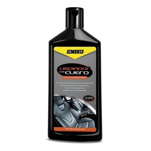 Limpiador Cuero  Con Acondicionador 240 Ml Simoniz