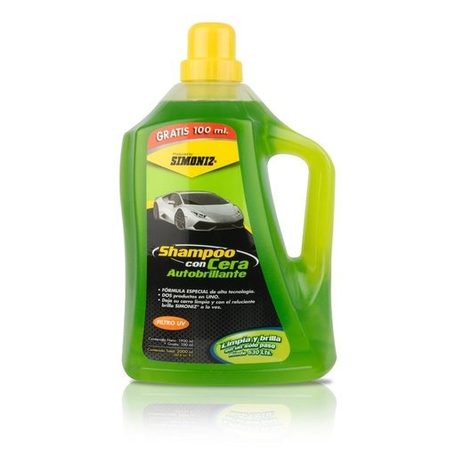 Shampoo Con Cera Autobrillante 1900 Ml