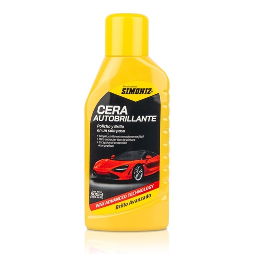 Cera Liquida Autobrillante 500 Ml Simoniz