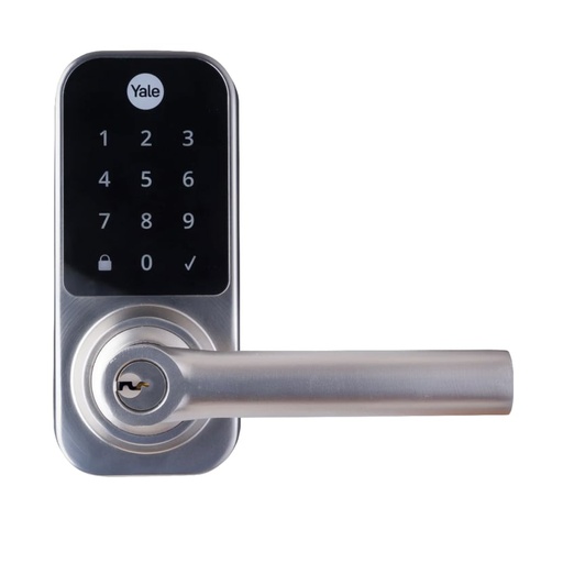 Cerojo Digital Yale Manija Ydl120 Plateado