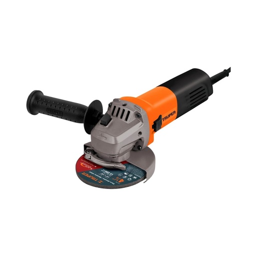 Pulidora Angular 4 1/2 Pulgadas 700W + Accesorios Truper