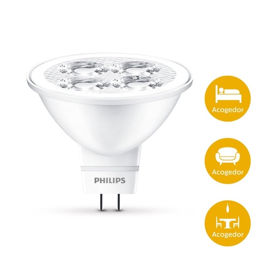 Reflector Led 5.5 W Essential Luz Amarilla