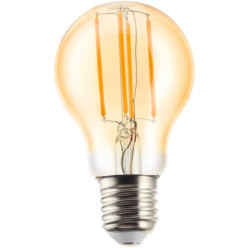 Bombillo Led Filamento 600 Lumenes 6w E27 A60 Ambar