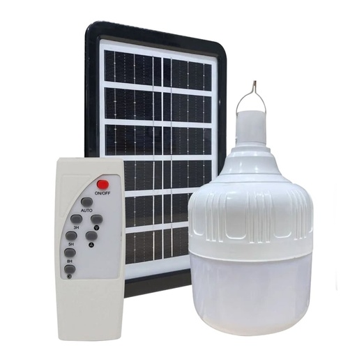 Bombillo Led Solar Dimerizable 20w Luz Blanca