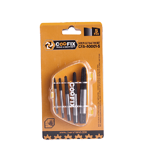Extractores De Tornillos 5 Piezas CFA-40001-5 Coofix